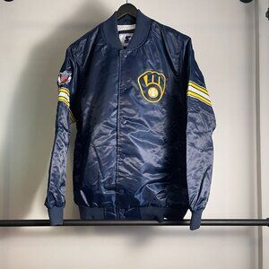 Starter Milwaukee Brewers satin jacket size L